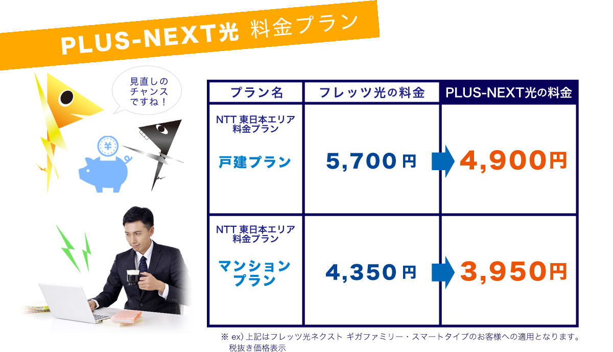 プラスネクスト光とは